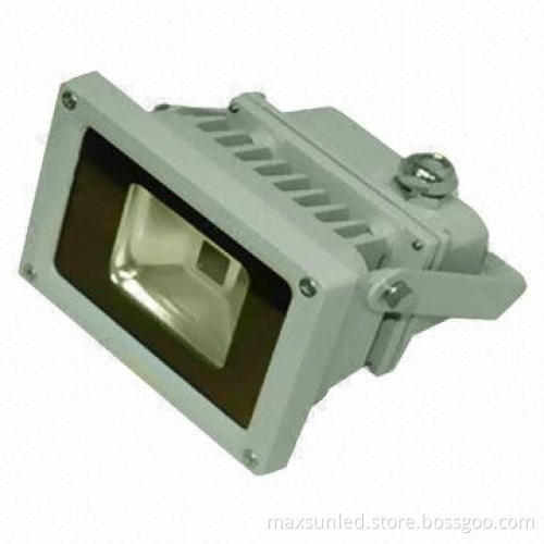 LED floodlight, 10W, manufacturer, 86 to 265V input voltage